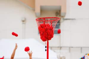 狛江大運動会玉入れ