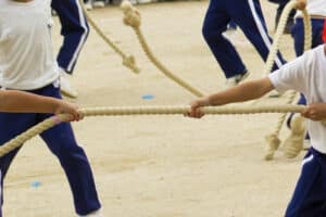 狛江大運動会綱引き